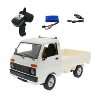 WPL D22 D32 TJ110 1/10 2.4G 2WD RC Car Simulation Drift Truck Van LED Light Remote Control On-road Car For Kids Gift 1