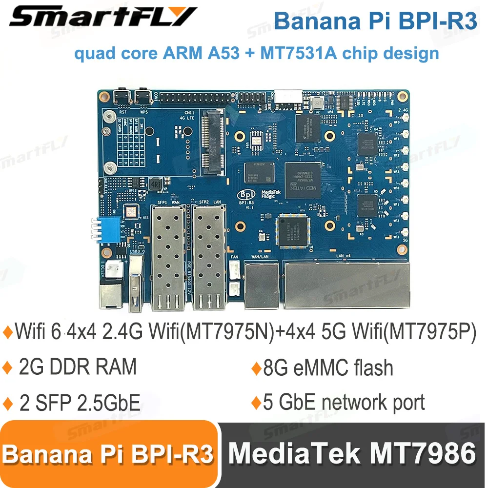 Banana bpi r3. Banana pi bpi-r3.