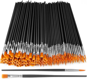 Flat Round Brush Set 1