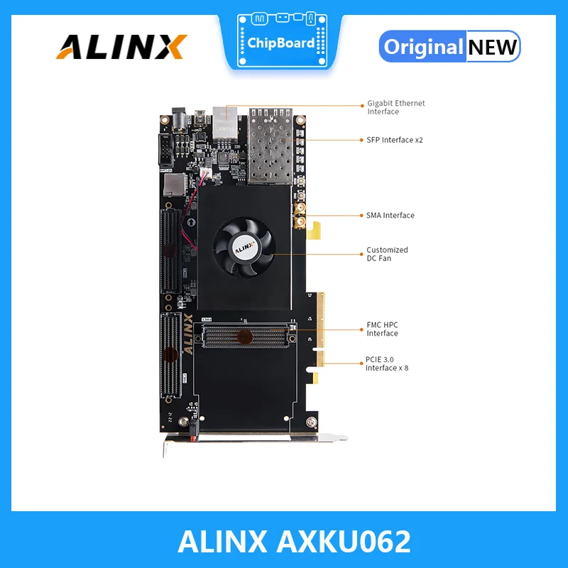 Рисунок 3 - ALINX AXKU062: Xilinx Kintex UltraScale XCKU060 PCIE 3