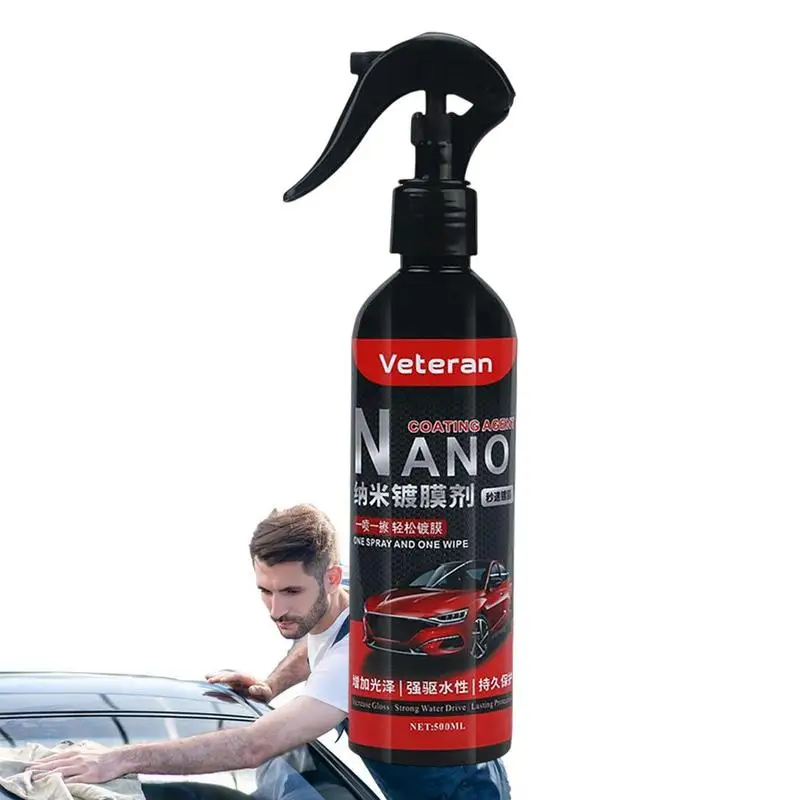 Car Coating Agent Nano Hand Spray Crystal Car Paint Waxing Glazing