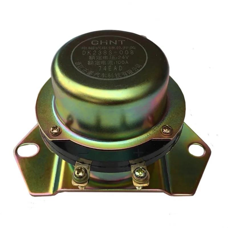 Interruptor Principal 100a 200a do Escapamento da Bateria do Interruptor Principal da Alimentação Eletromagnética Automotivo Dk238 Dk138b24v 12v