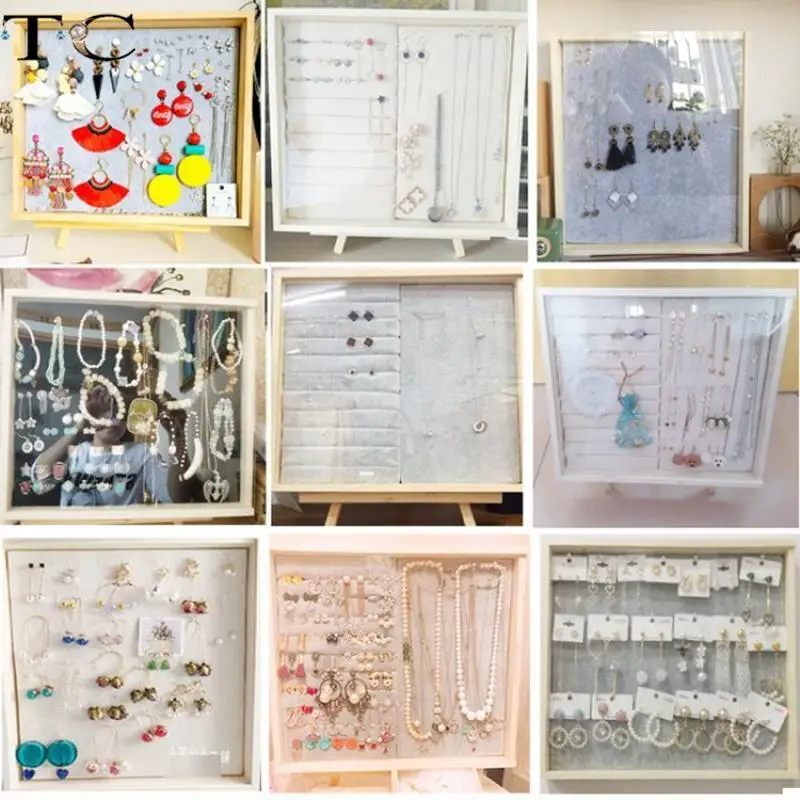 

Пылезащитный лоток для демонстрации ювелирных изделий с прозрачным акриловым покрытием, лоток для демонстрации колец, ожерелий, браслетов