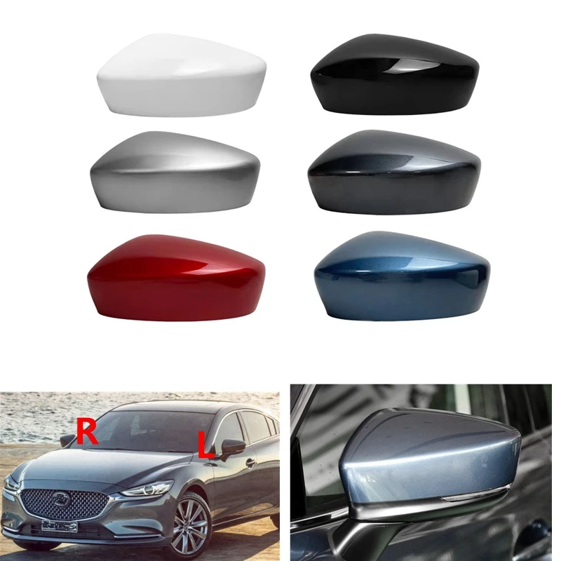 

Car Exterior Rearview Mirror Cover Shell Housing For Mazda 6 Atenza 2018 2019 2020 2021