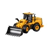 Huina 662 RC Bulldozer Truck 11CH Alloy Bucket Truck 2.4Ghz Remote Controlled Car Engineering Loading  Car Toy Gift For Boys 4