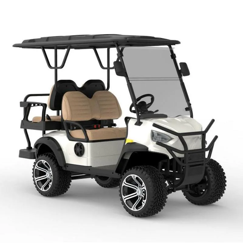 

2024 New MD Model Lithium Battery Operated Golf Cart 4 6 Seat Electric Sightseeing Bus Golf Cart Electric