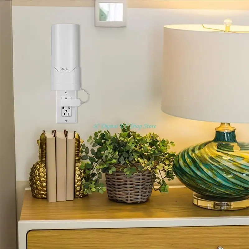 TP-Link Deco 라우터용 E74D 콘센트 홀더 공간 절약형 랙 행거 선반
