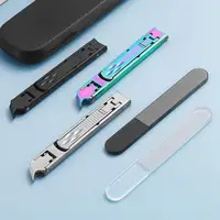 1 Set Useful Nail Clipper Mini Manicure Clipper Anti-Deformed Anti-Slip Manicure Pedicure Fingernail Cutter 1
