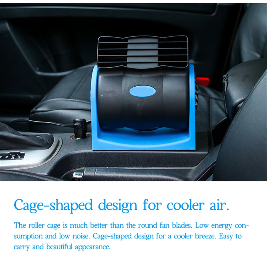 12V Mini Portable Air Conditioner Car Leafless Conditioning Humidifier Purifier USB Desktop Air Cooler Cooling Silent Fan