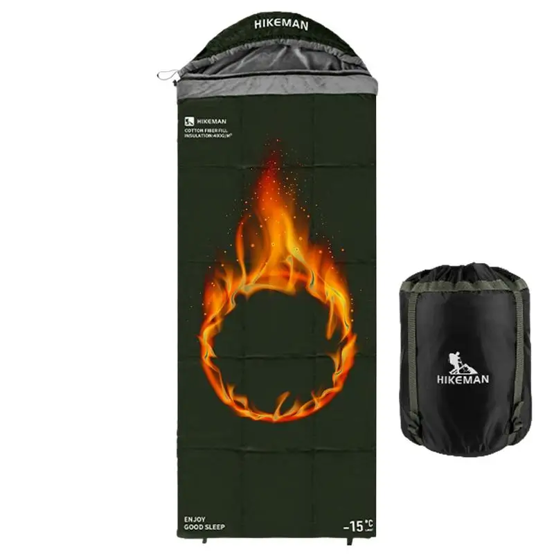 

Portable Sleeping Bag Outdoor Travel Camping Backpacking Hiking Envelope Warm Sleeping Bag Waterproof