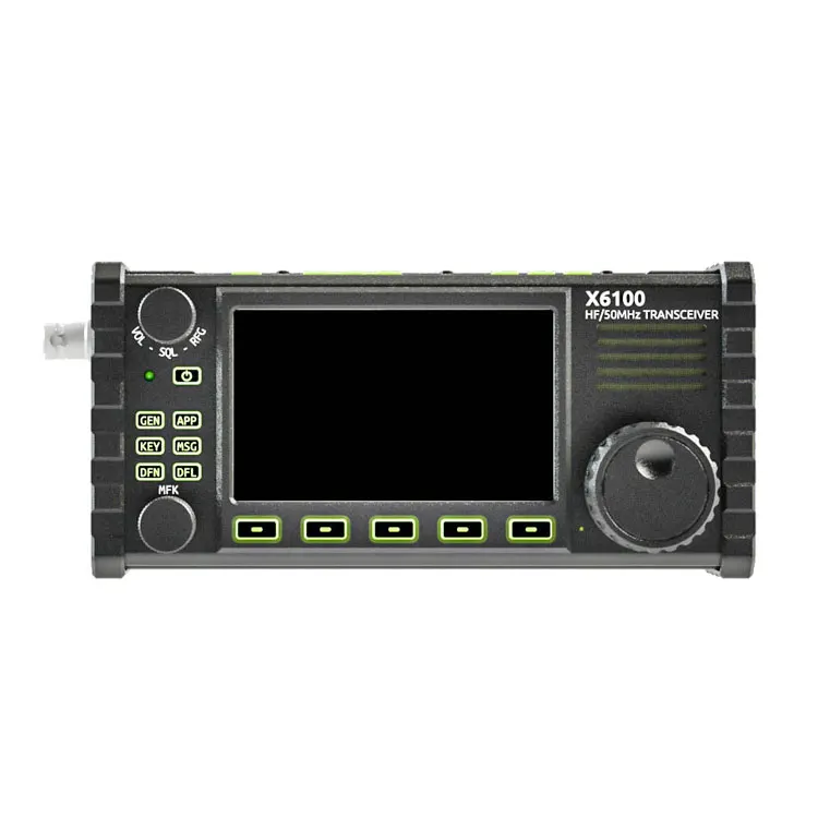 In Vendita! Xigu X6100 Hf/50Mhz Ricetrasmettitore Ham Hf Full-Mode Ricetrasmettitore Radio Hf Di Sopravvivenza Di Emergenza