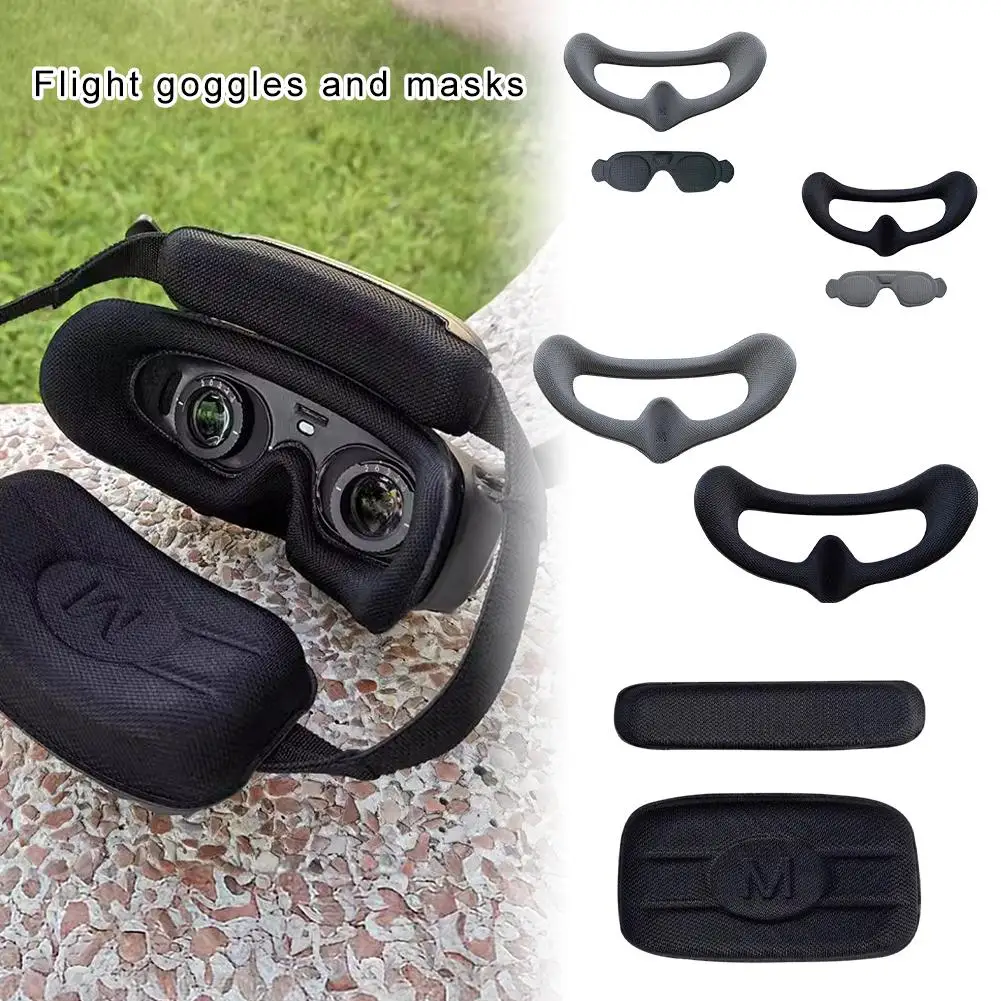 Sponge Eye Mask Shading Pad Drone Goggles Accessories 3 For DJI Avata2 Flight Goggles3 Anti Leakage
