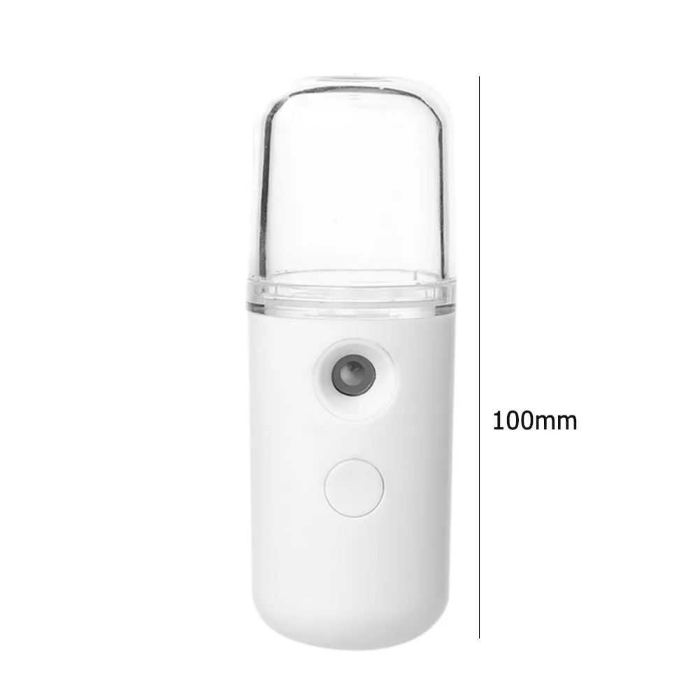 30ml 나노 미스트 스프레이어 USB 충전식 나노 페이셜 스티머 쿨 미스트 페이셜 스티머 속눈썹 연장용 스킨케어 메이크업용