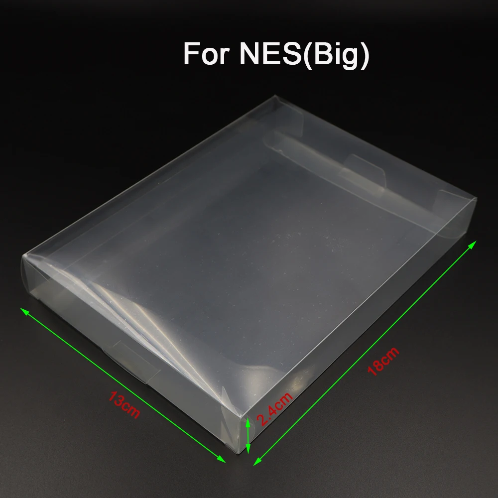 Premium 6-Pack Game Card Display Protector Set - Dustproof PET Cases