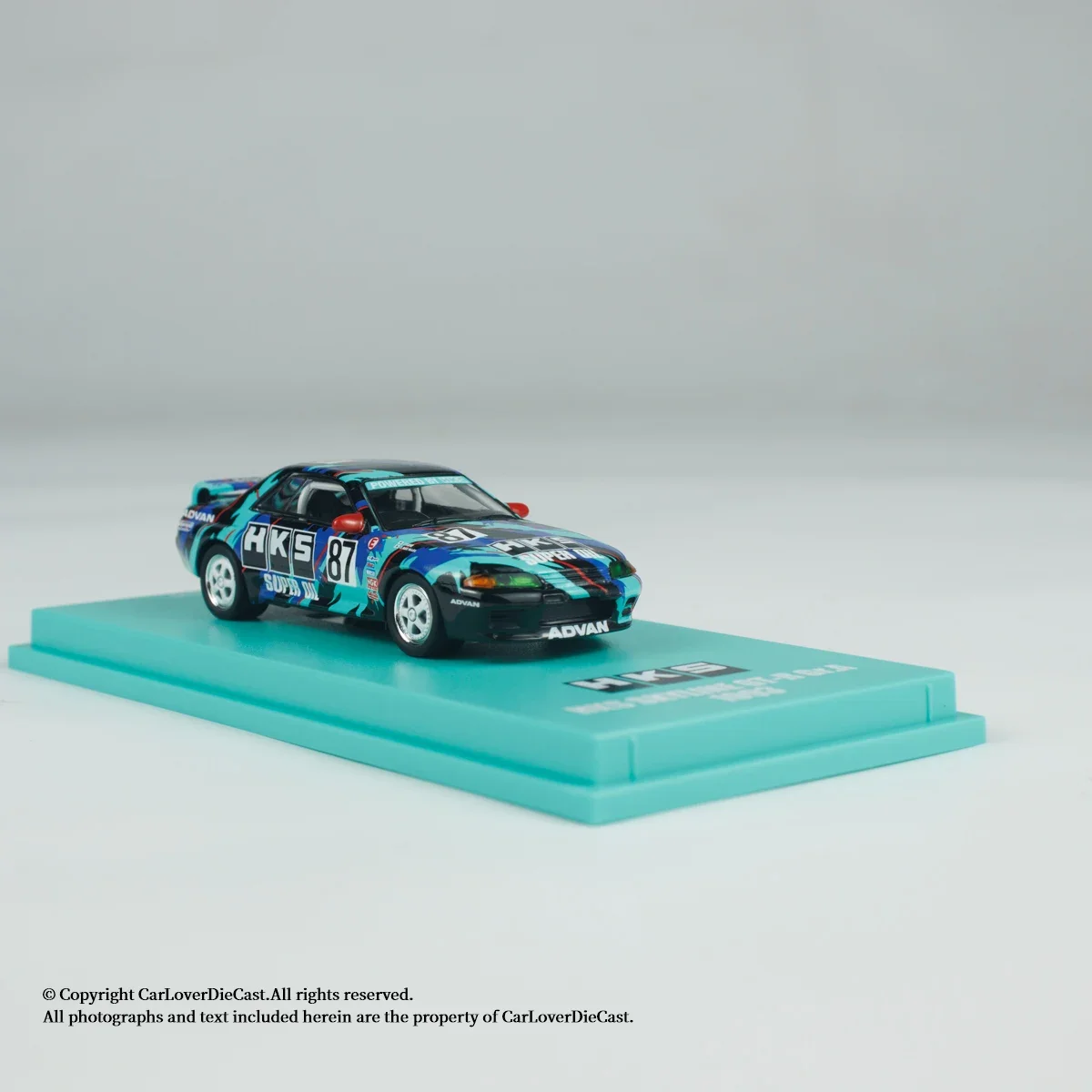 교쇼 1:64 HKS 스카이라인 (BNR32) Gr.A 1993 다이캐스트 모델카