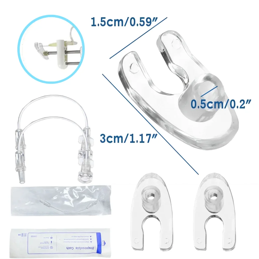 Accessories Disposable Catheter Plastic Plate Suitable For Mesotherapy Gun Beauty Equipment Accessories