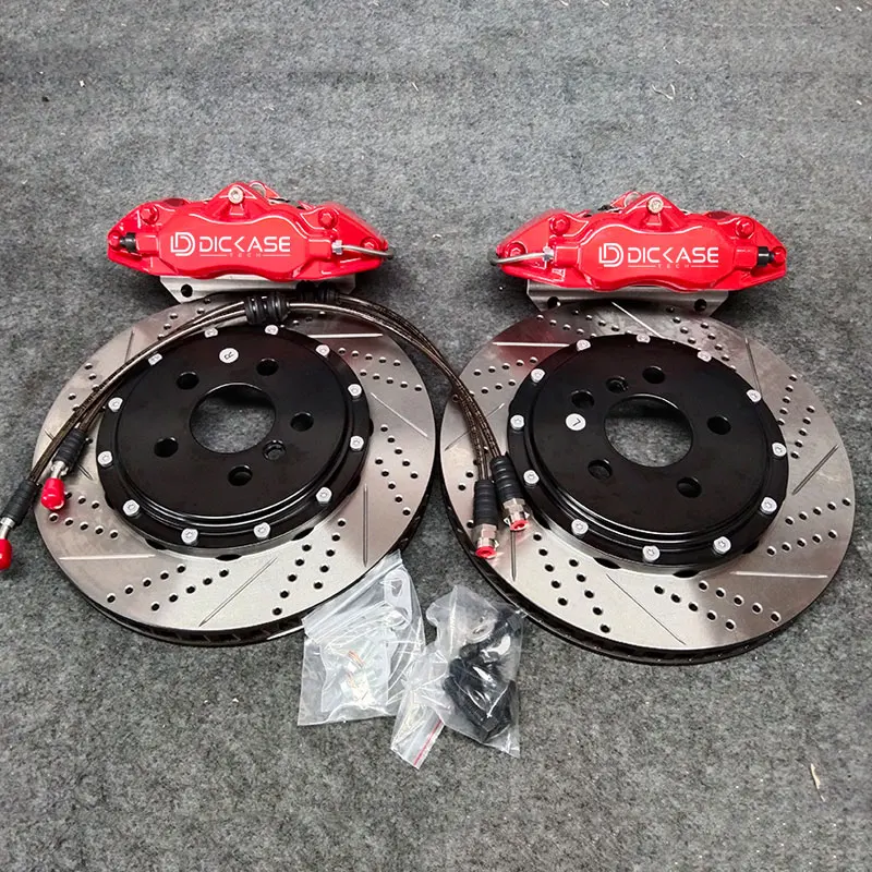 Dicase High Performance 4 Pot Big Brake Caliper with Drilled and