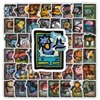 10/30/50/103pcs Pixel Style Anime Pokemon Stickers Pikachu Cartoon Decals DIY Suitcase Stationery Waterproof Sticker for Kids 4