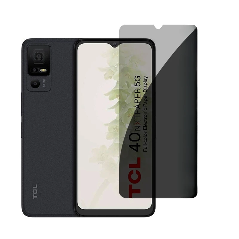 Per Tcl 40 Nxtpaper 4G 5G Anti Spia Glare Vetro Temperato Privacy Screen Protector Sblocca La Copertura Della Pellicola Protettiva In Vetro