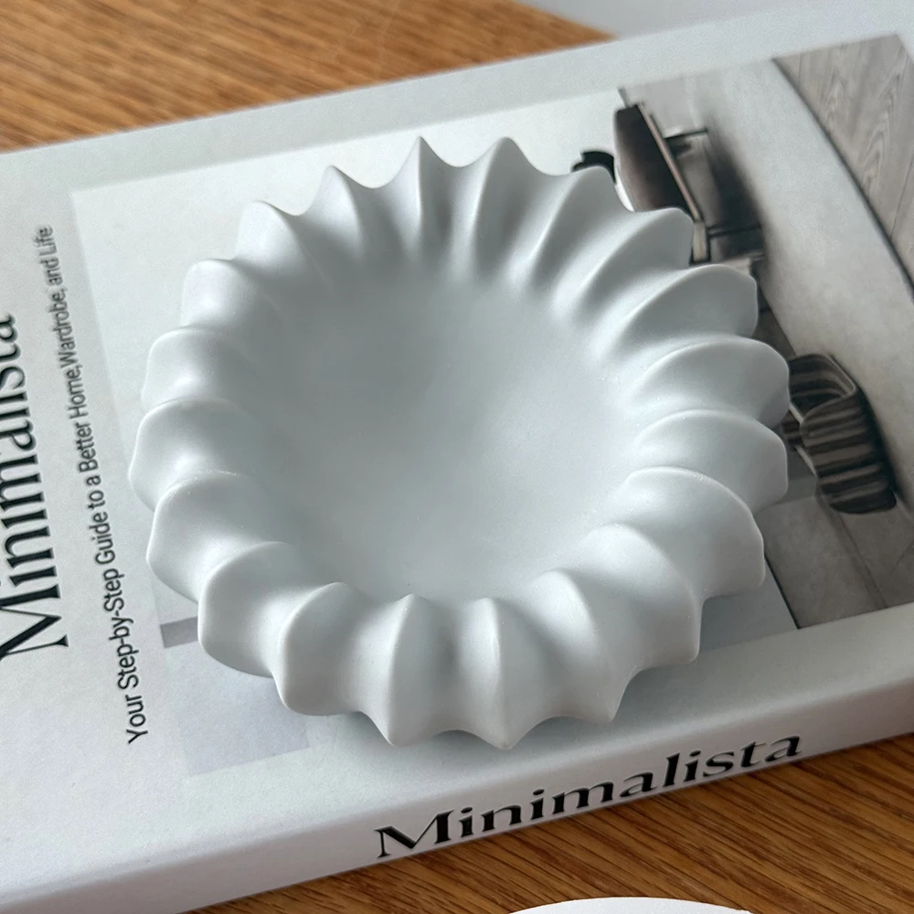 Silicone Mold For New Cement Jewelry Plate Jesmonite Ring Dish - Main Image