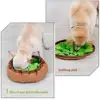 Pet Snuffle Mat for Dogs, Interactive Feed Game for Boredom, Encourages Natural Foraging Skills for Cats Dogs Bowl Travel Use 5