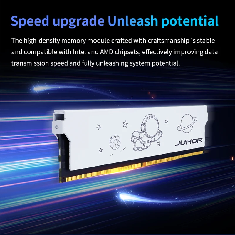 Description Picture 3 of itemJUHOR DDR4 8GB 16GB 3200MHz 3600MHz 16GBX2 8GBX2 New Dimm XMP2.0 Desktop Gaming Memoria Rams Granules of Samsung