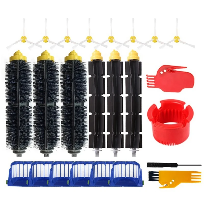 Filtro A Spazzola Per Irobot Roomba 595/650/528/620 600 Series Robot Aspirapolvere Pezzi Di Ricambio