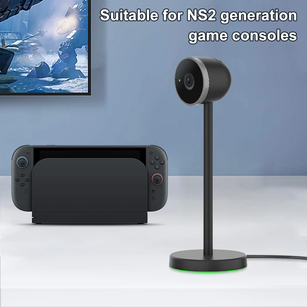 For NS2 Creative Desktop Camera 1080P Video Recording Camera Adjustable High Definition Computer Camera Game Console Accessory