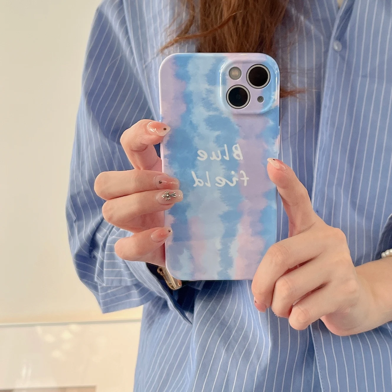 Tie Dye trendy iPhone 14 Pro case