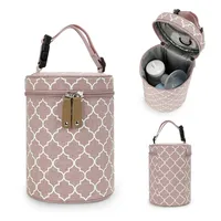 Thermal Insulation Stroller Hanging Bag Waterproof Large Capacity Baby Bottle Bag Breastmilk Storage Travel Carrier