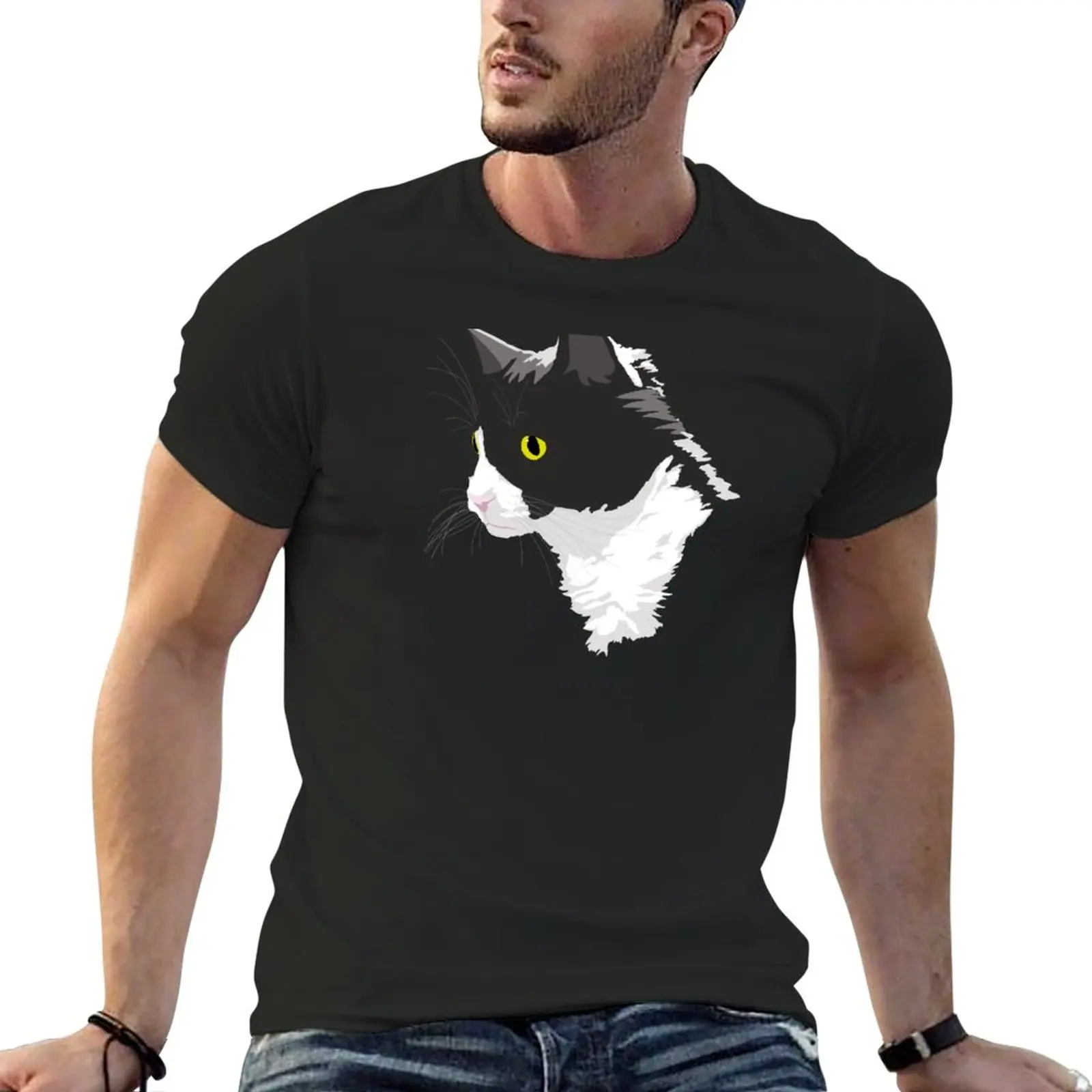 

Tuxedo Cat T-Shirt funny t shirts sports fan t-shirts custom t shirts design your own mens t shirts
