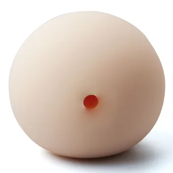 Big Boobs Male Masturbator Realistic Nipples Soft Rubber Plastic Fake Vagina Anal Huge Silicon Breast Mi Ball Sex Toys For Men 3