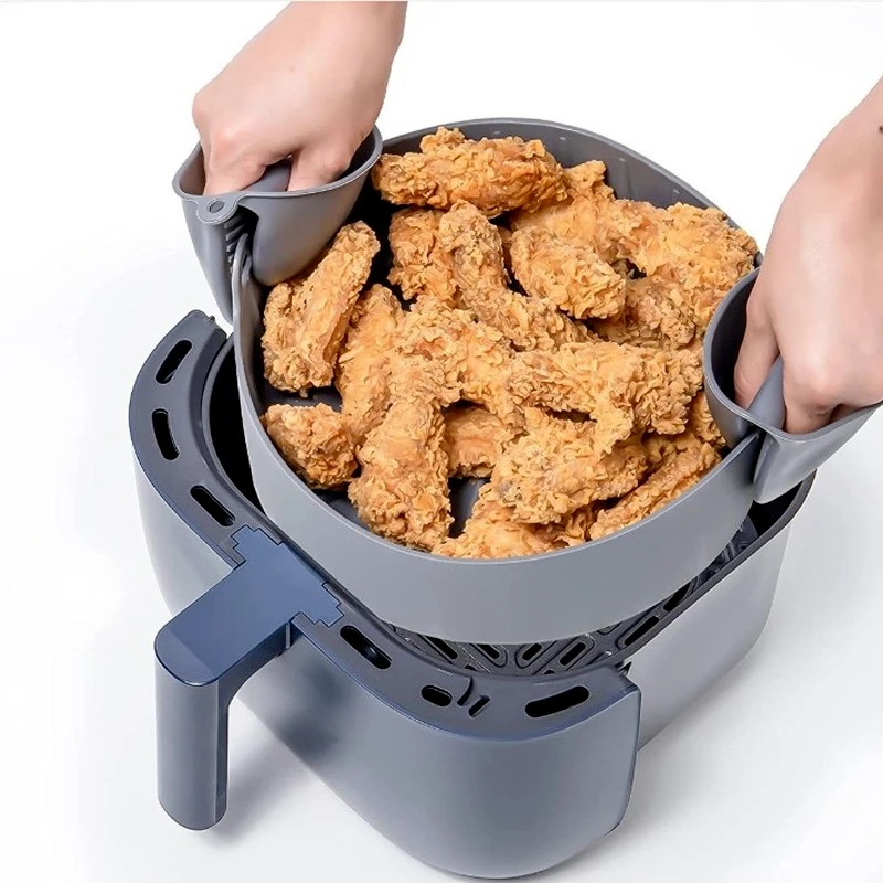 Easy Cleanup Silicone Air Fryer Liner - Pick Your Plum