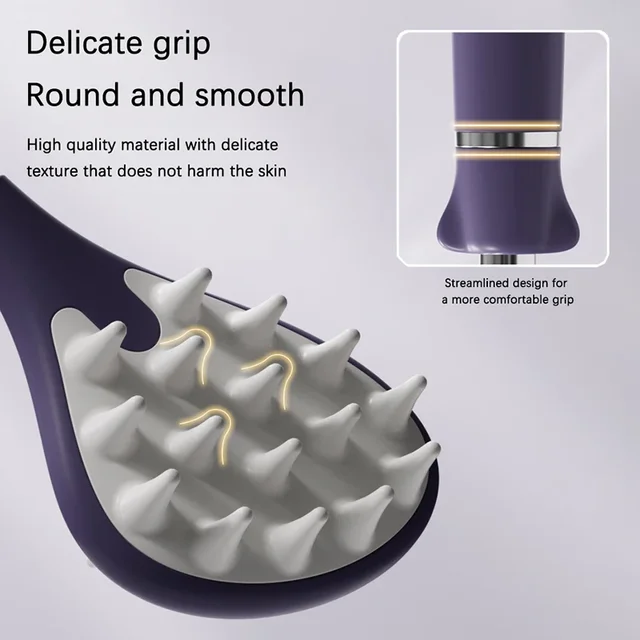 Tickle Scratch Itchy Scratch Portable Scratcher Telescopic Scalable Scratch Back Scratch Tool Portable Point Massage Stick 4