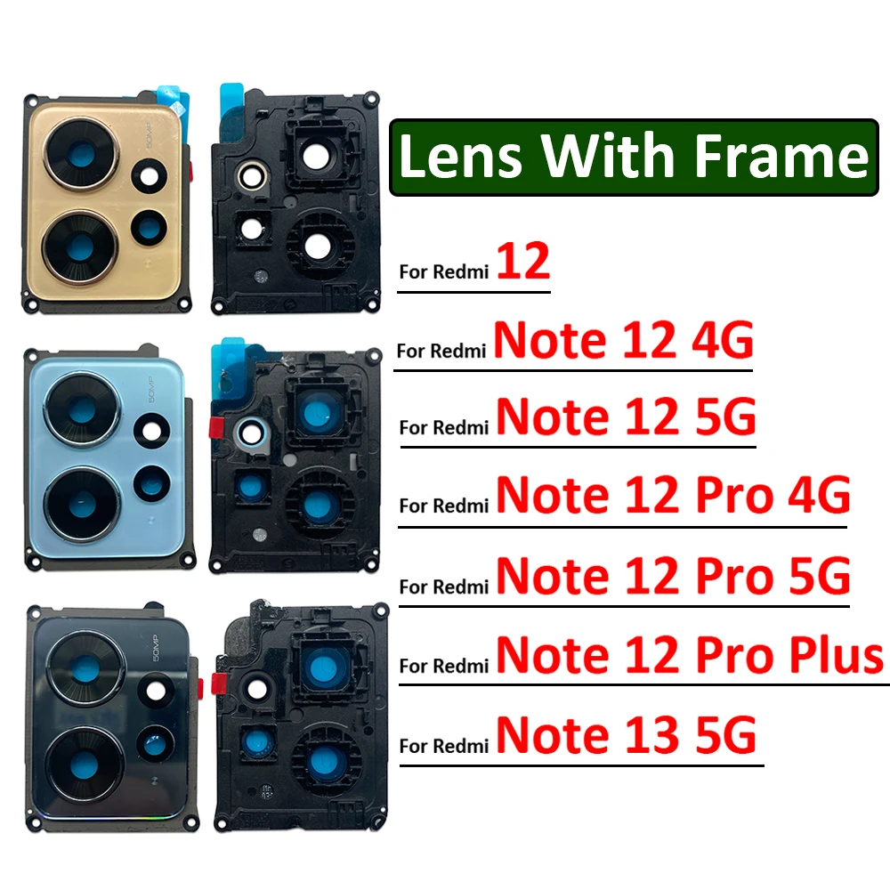 Back Rear Camera Glass Lens Replacement For Xiaomi Redmi Note 12 Pro Plus 2022 | Xiaomi Redmi Note 12 Pro Plus | Redmi Note | Xiaomi | Mobile Spare Parts - View #11