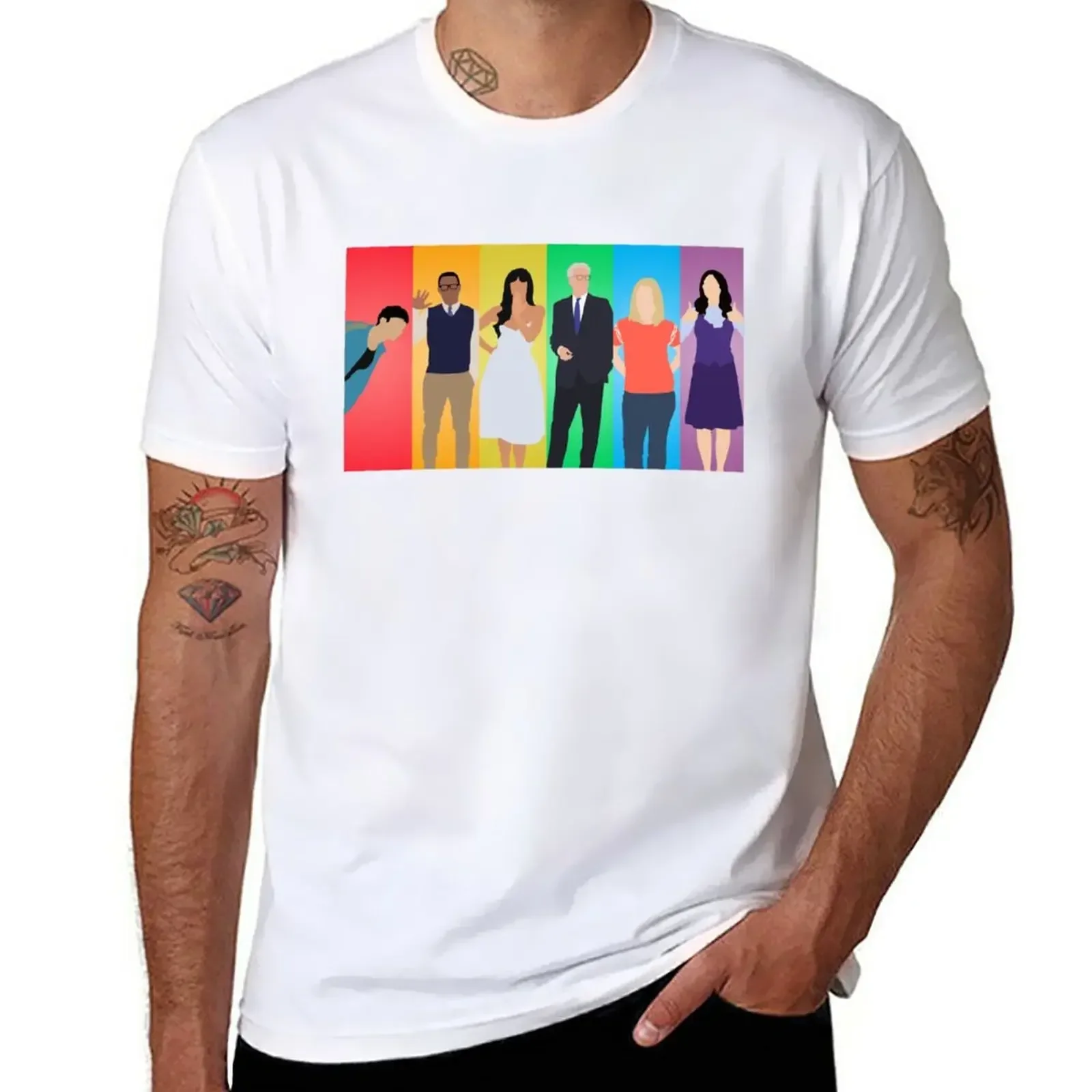 

The Good Place T-Shirt animal prinfor boys summer clothes mens cotton t shirts