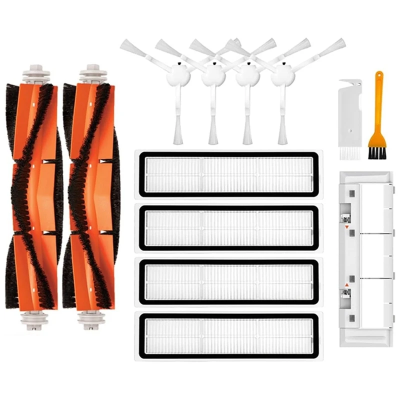 

Main Side Brush Filter Brush Cover Parts For Dreame Bot D9 / D9 Pro / D9 Max L10 Pro Robotic Vacuum Cleaner Parts
