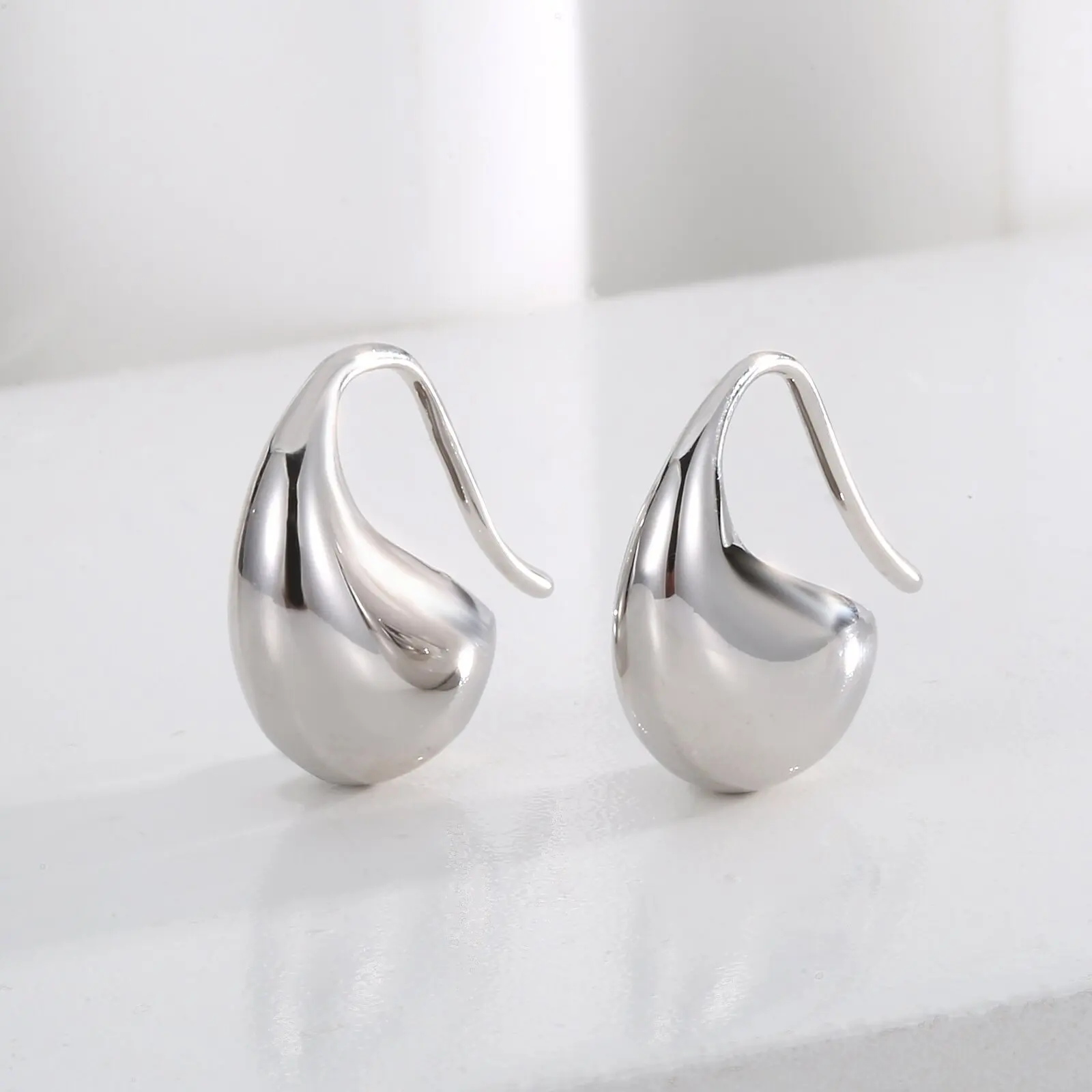 S925 Sterling Silver Needle Earrings for Women Fashion Elegant Water Drop Wedding Gifts