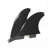 2 PCS Surf FIN F II G5 Side Fins High Quality Fiberglass Plastic Black/White/Jade Surfboard Surfing Fins 1
