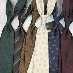 Linbaiway Novelty Floral Print Tie For Men and Women Skinny 8cm Neck Tie For Wedding Party Casual Mens Neckties