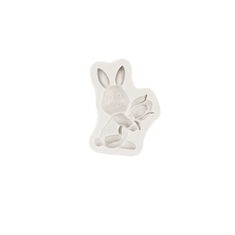 Oldes De Silicona De Conejo, Oldes De Chocolate De Zanahoria De Conejo De Pascua, Olde Para