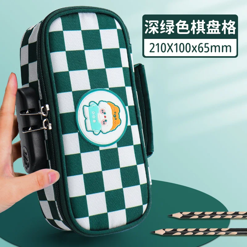 Simpatico Panda portamate di grande capacà portamate unico 3D Stand-up astuccio per cancelleria borsa Organizer per ufficio scuola adolescenti  1524