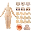 Normal White OB11 Doll Body + Head + Face 10Cm Moveable Joints Doll With Makeup Replaceable Accessories For Obitsu 11Gsc Head 1