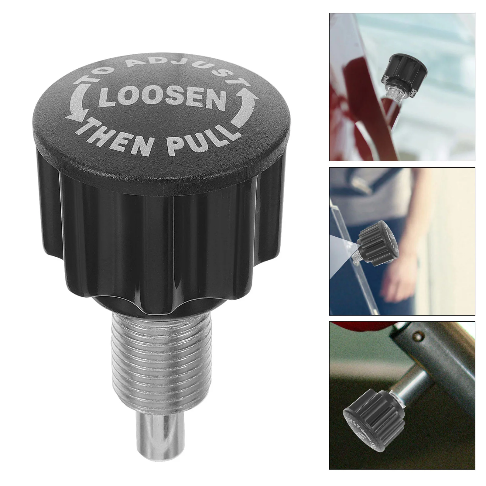 

Rotating Pull Pin Knob Convenient Screw Replacement Parts for Fitness Equipment Exercise Bikes Height Spring Spherical