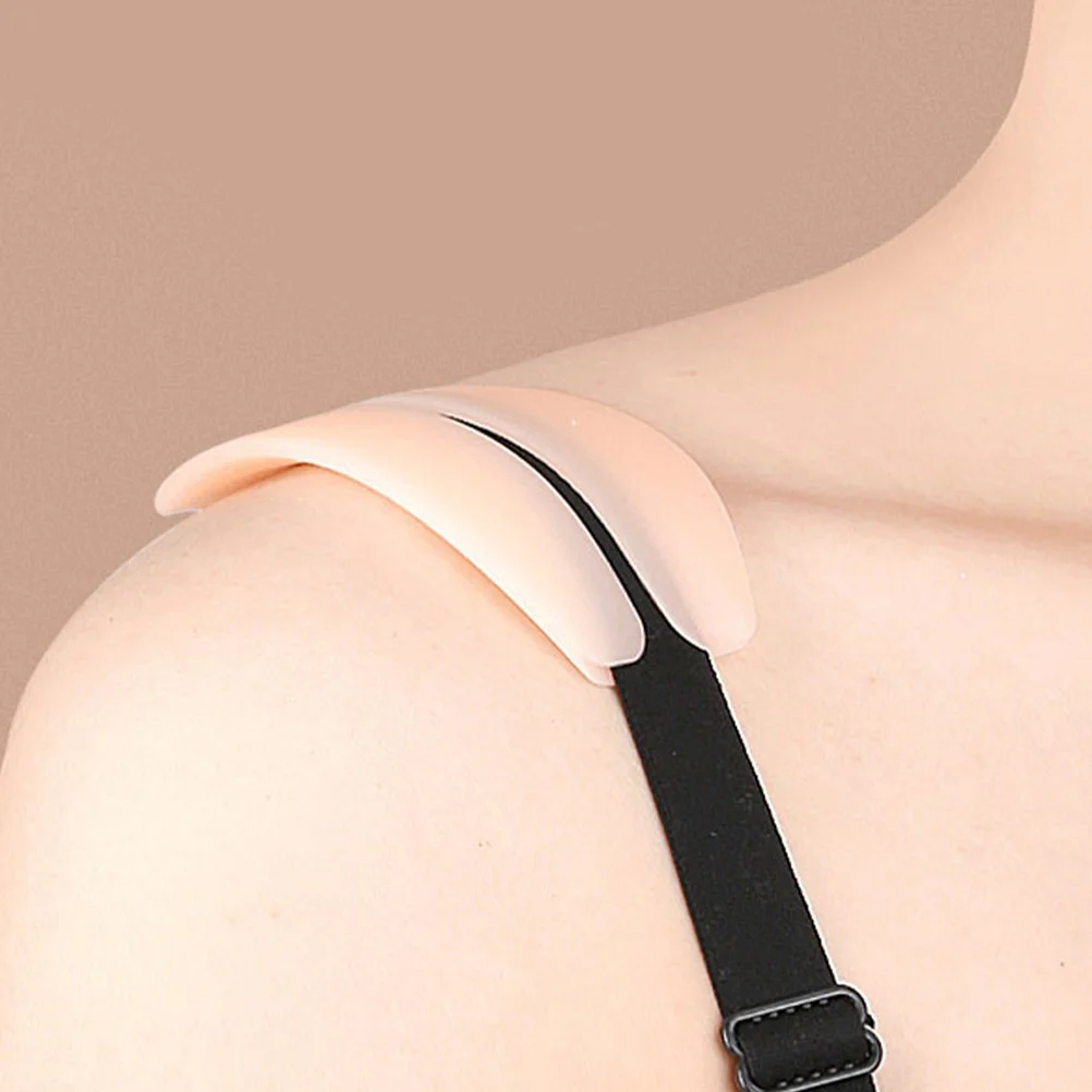 

8 Pcs Shoulder Pads Anti-skid Strap for Women Chest Silica Gel Silicone Holders Miss No Pain Cushions