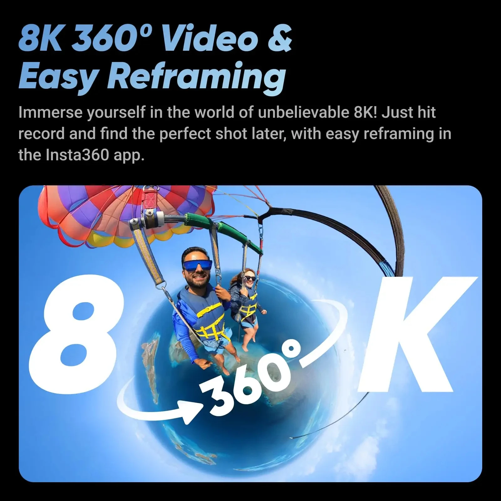 재고 Insta360 X4 스포츠 카메라, 8K 파노라마 손떨림 방지 방수 카메라, 오토바이 라이딩 스포츠 카메라
