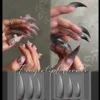 1Pc Dragon Claw 3D Acrylic Mold Nail Art Decorations  DIY Silicone Nail Templates Nail Mold 1
