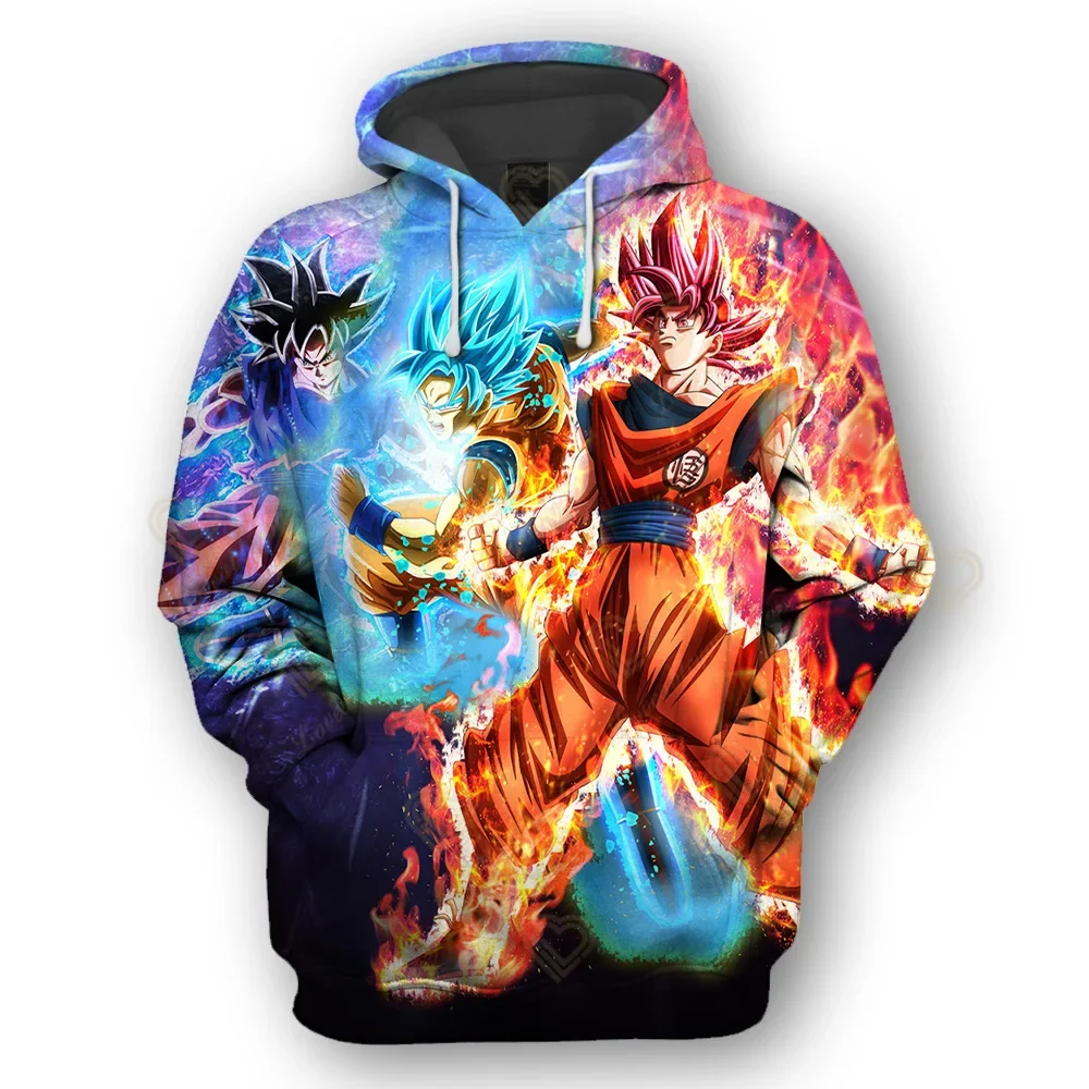 Children Hoodie Dragon Ball Black Myth Wukong Autumn Boy Cartoon 3d Fashion
