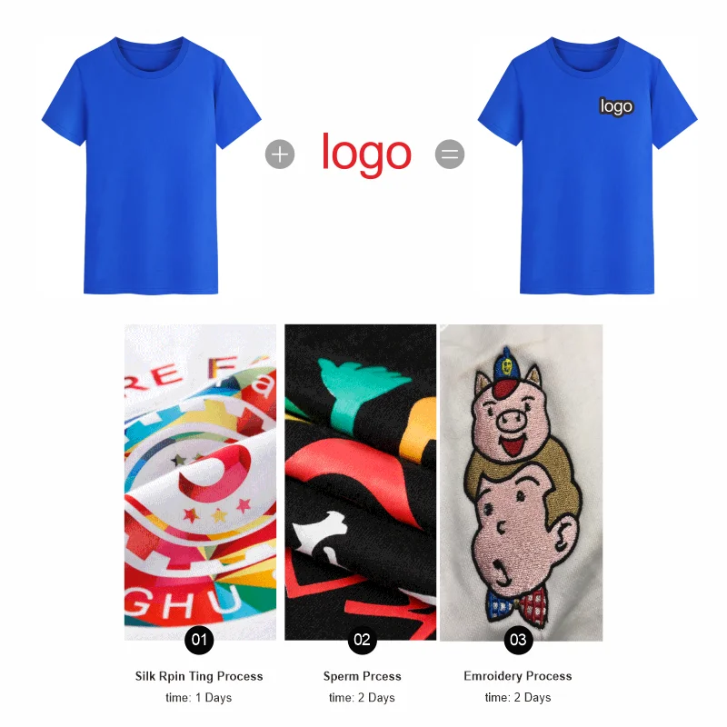 10 Colors Pure Cotton T Shirt Custom Logo Printing Men And Women Tops Personal Design Embroidery Company Brand ELIKE S-4XL short sleeved t shirt