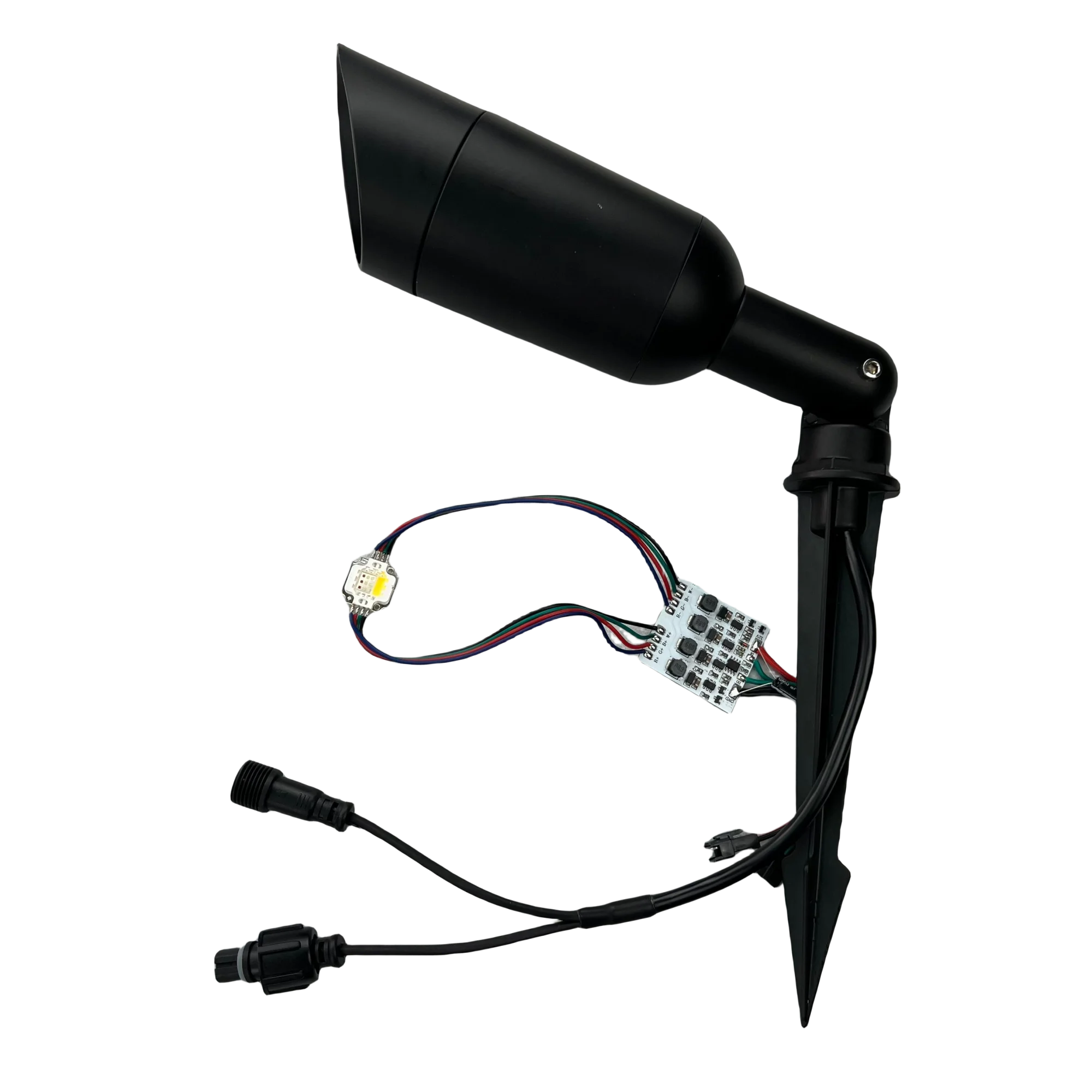RGB/RGBW DC12V WS2811-RGB/UCS2904-RGBW(3000K) Landscape Flood Lights 10W Addressable lawn lamp Spot Tree Lights